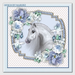 Beautiful Horse & Dream Roses Mini Kit