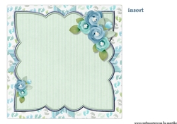 Scallop Topper Baby Boy Insert