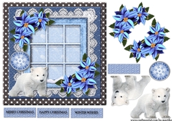 Cute  Ice bear Let it Snow