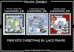 Bumperkit 3 Christmas Minikits Lace Frame