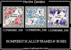 Bumperkit Scallop Frames & Roses