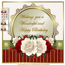 Wonderful Happy Birthday Roses