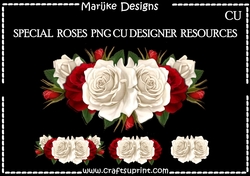 CU Vignette Special Roses