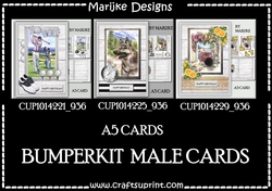 Bumperkit 3 Mini Kits Male Cards A5