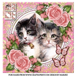 Vintage Kittens Mini Kit