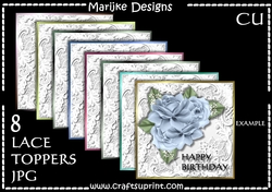 CU Lace Backing Papers