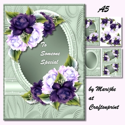 Mixed Roses A5 Mini Kit