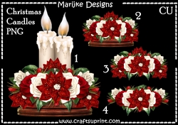 CU DR Christmas Candles