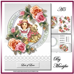 Antique Doll A5 & Teddie Mini Kit