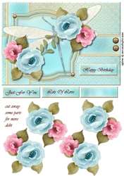 A5 Pretty Spring Flowers