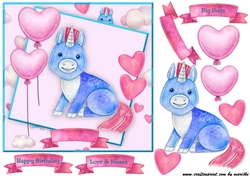 Cute Unicorn Birthday Girl