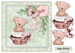 Vintage Cutie Quick Card