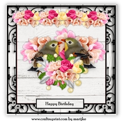 Love Birds  Mini KIt
