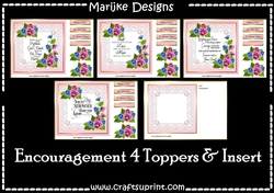 Bumperkit Encouragement Toppers & Insert