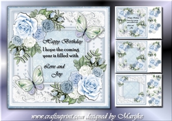 Roses & Butterflies Mini Kit