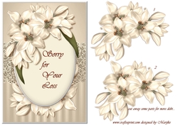 A5   Sorry For Your Loss   Yvory Lilies
