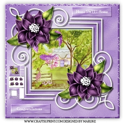New Home & Lavender Flowers Mini Kit