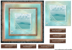 Male Card Topper Bon Voyage 4