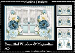 Beautiful Window A5 Card