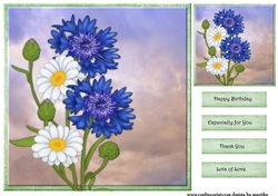 Quick Card Spring Flowers 4