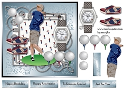 Male Card Golf