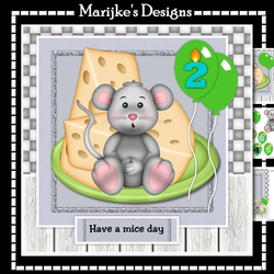 Cute Birthday Mouse Mini Kit
