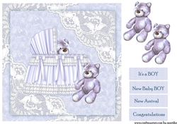 Its A BOY Topper 2
