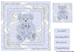 Its A BOY   Topper  3
