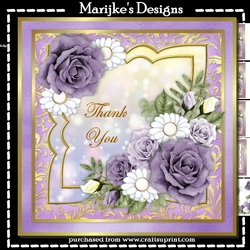 Gorgeous Lavender Roses Mini Kit
