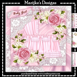 Silk & Lace Vintage Baby GIRL Mini Kit