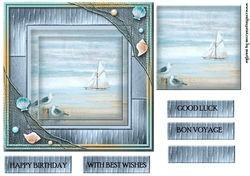 Male Card Topper Seaview