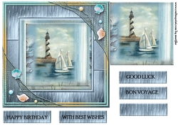 Male Card Topper The Lighthouse