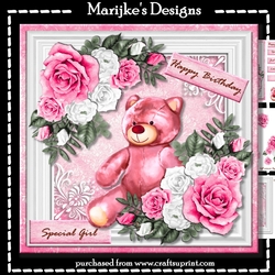 Cute Birthday Girl Mini Kit