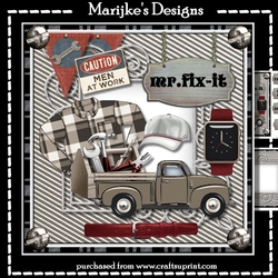Male Card  Mr. Fix-It 