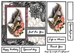 Male Card Music