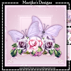 Roses & Butterflies Mini Kit