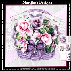 Basket Roses Mini Kit