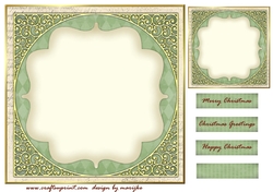 Christmas topper 5 Insert