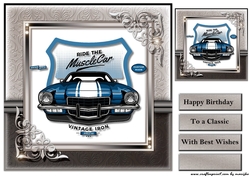 Male Card Classic Car 8