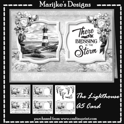 The Lighthouse A5 Card