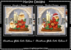 Kit 2 Mini Kits Christmas Globes