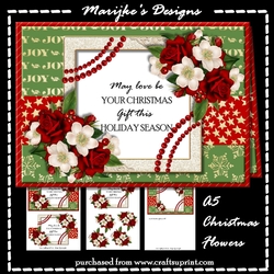 Christmas Flowers Mini Kit