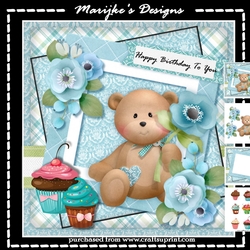 Birthday Bear Mini Kit