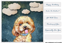 Under The Weather ? Card Topper 4
