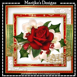 The Christmas Rose  Mini Kit