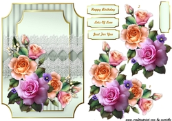 A5 Classic Roses