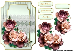 A5 Classic Lovely Roses