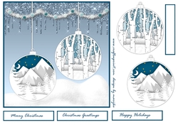Paper Cut Baubles Quick card 2