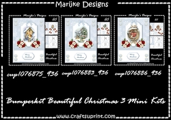Bumperkit Beautiful Christmas 3 Mini Kits