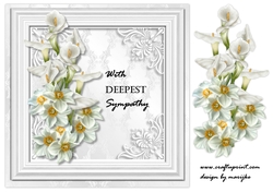 Topper callas & daffodils